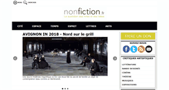 Desktop Screenshot of nonfiction.fr